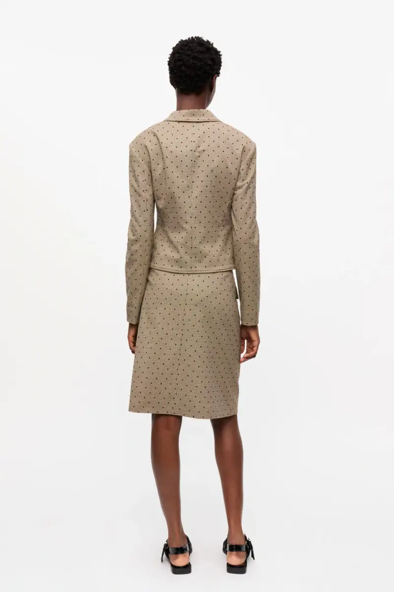 Flock Check-pakblazer Flock Check-pakblazer