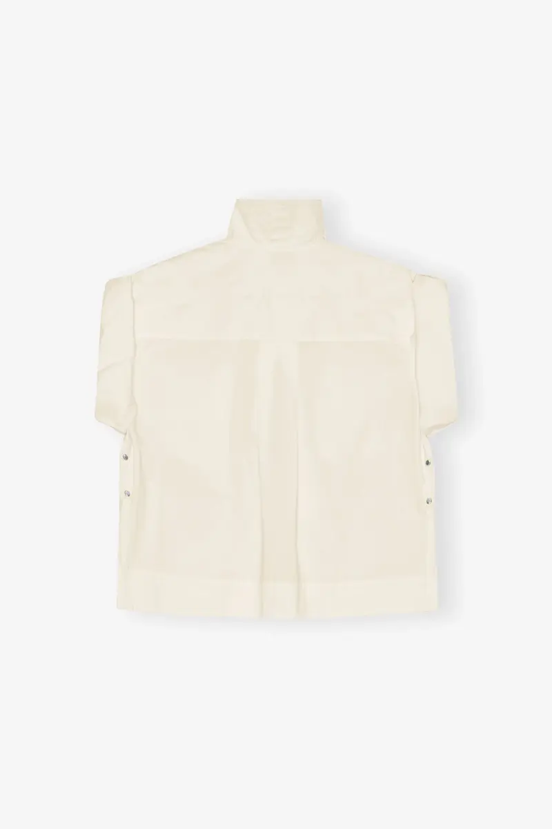 Ivoor stretch katoenen blouse Ivoor stretch katoenen blouse