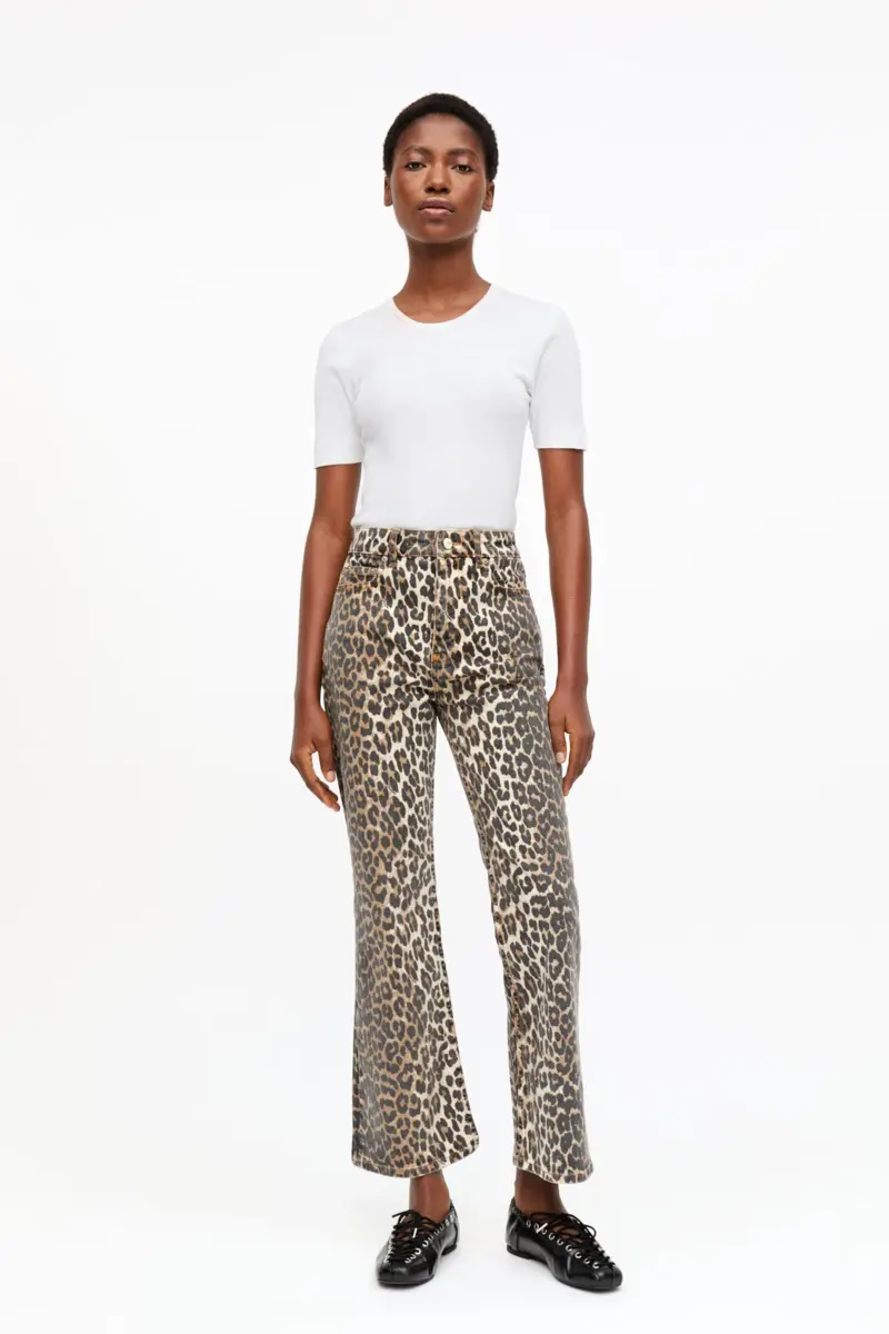 Leopard Betzy-jeans