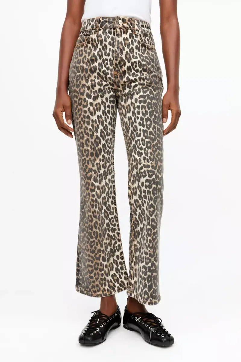 Leopard Betzy-jeans
