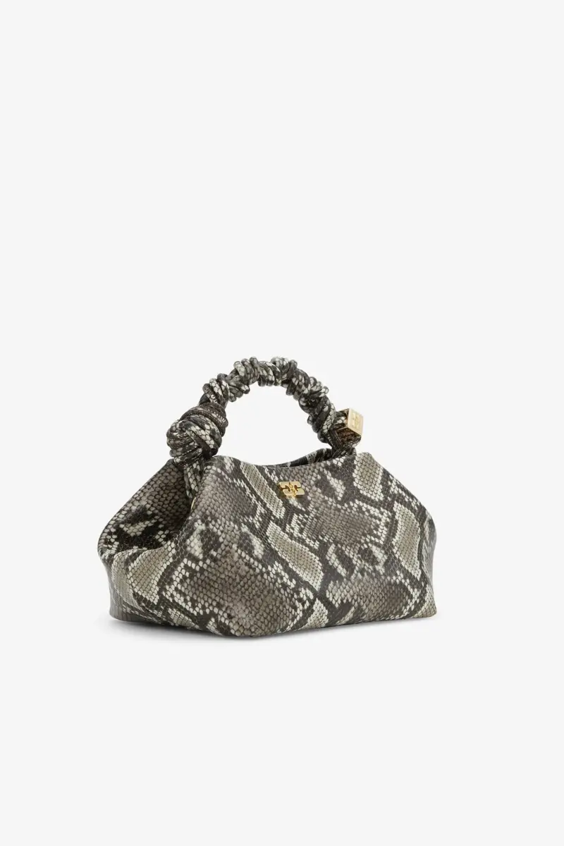 Snakeskin kleine GANNI Bou-tas