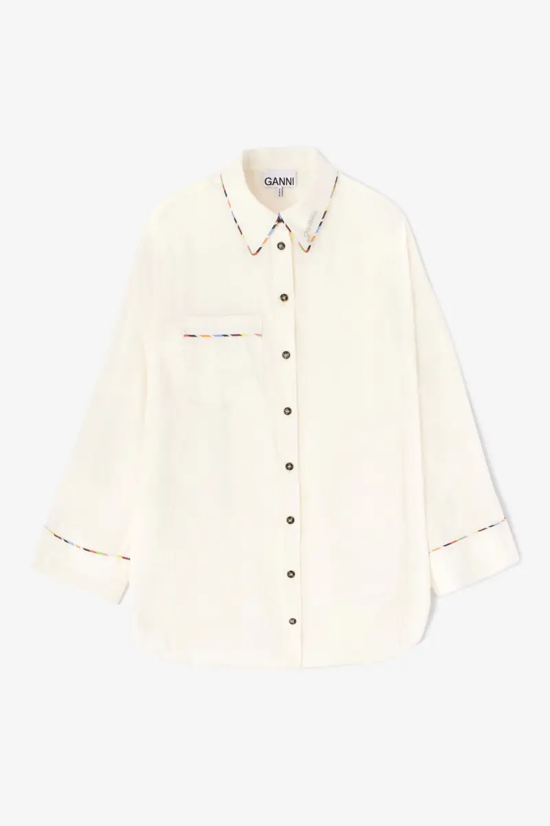 Soepelvallend raglanshirt van modal